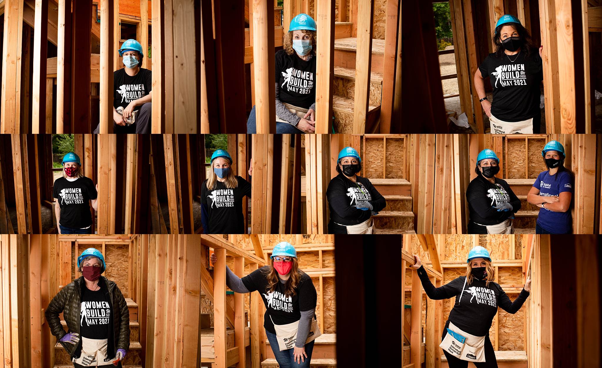 Habitat's Women Build Day 3 2021- Portraits - Shanna Paxton Photography